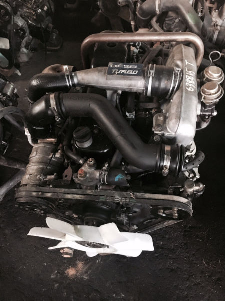 Isuzu 4JB1T Turbo Complete Engine