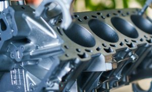 High-quality engine block with precision cylinders for automotive performance